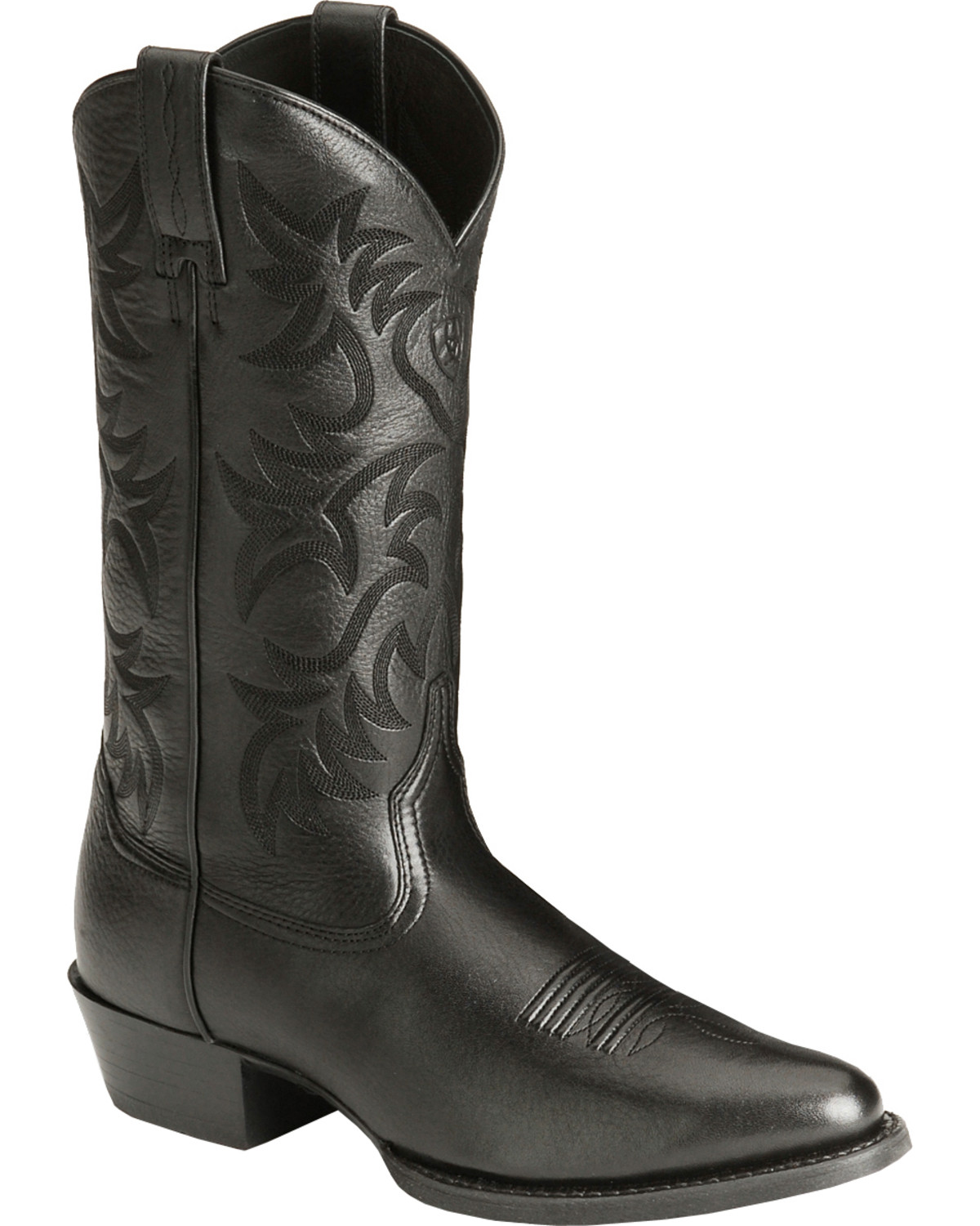 ariat men's black boots