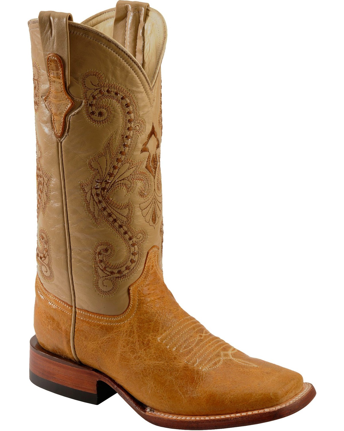 Ferrini Women's Distressed Kangaroo Square Toe Western Boots Boot Barn
