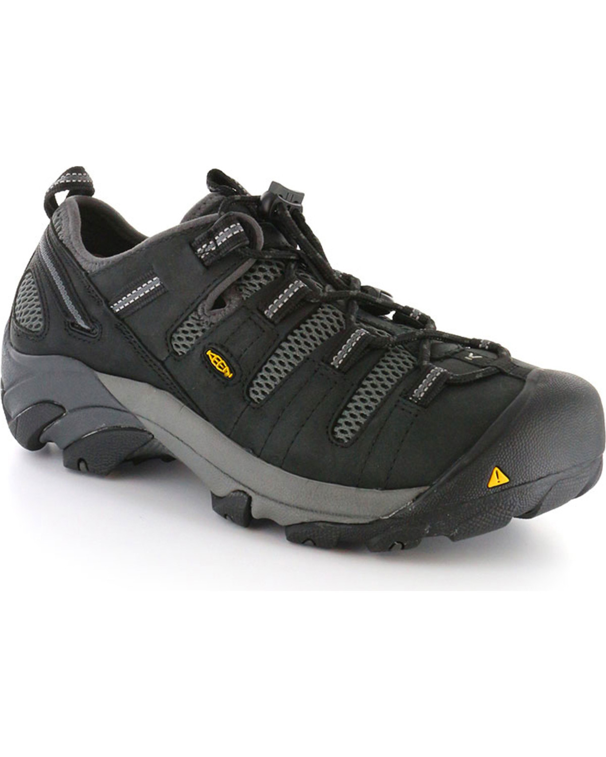 black keen work shoes