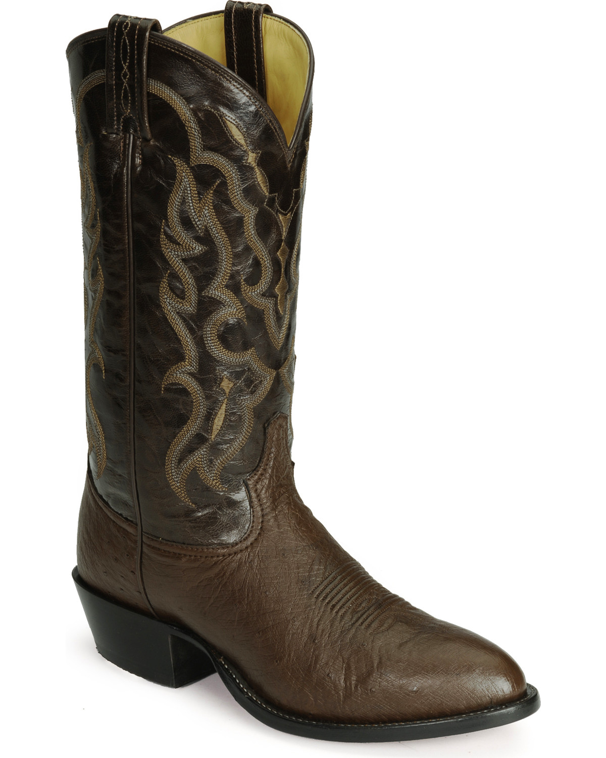 tony lama smooth ostrich skin boots
