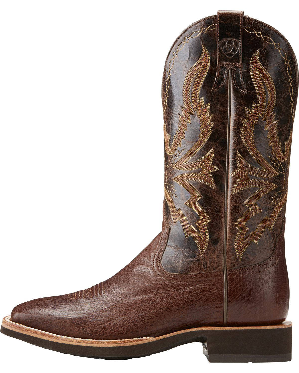 Ariat Men's Quantum Brander Crepe Exotic Boots Boot Barn