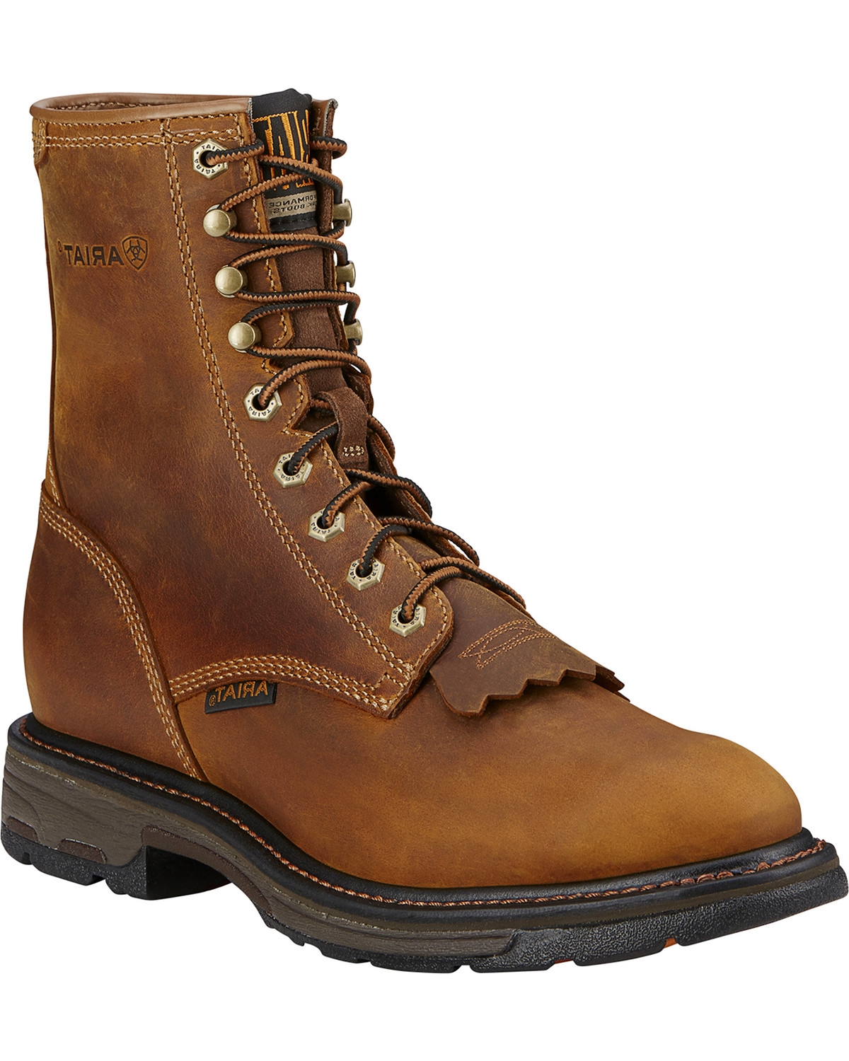 ariat boots with laces