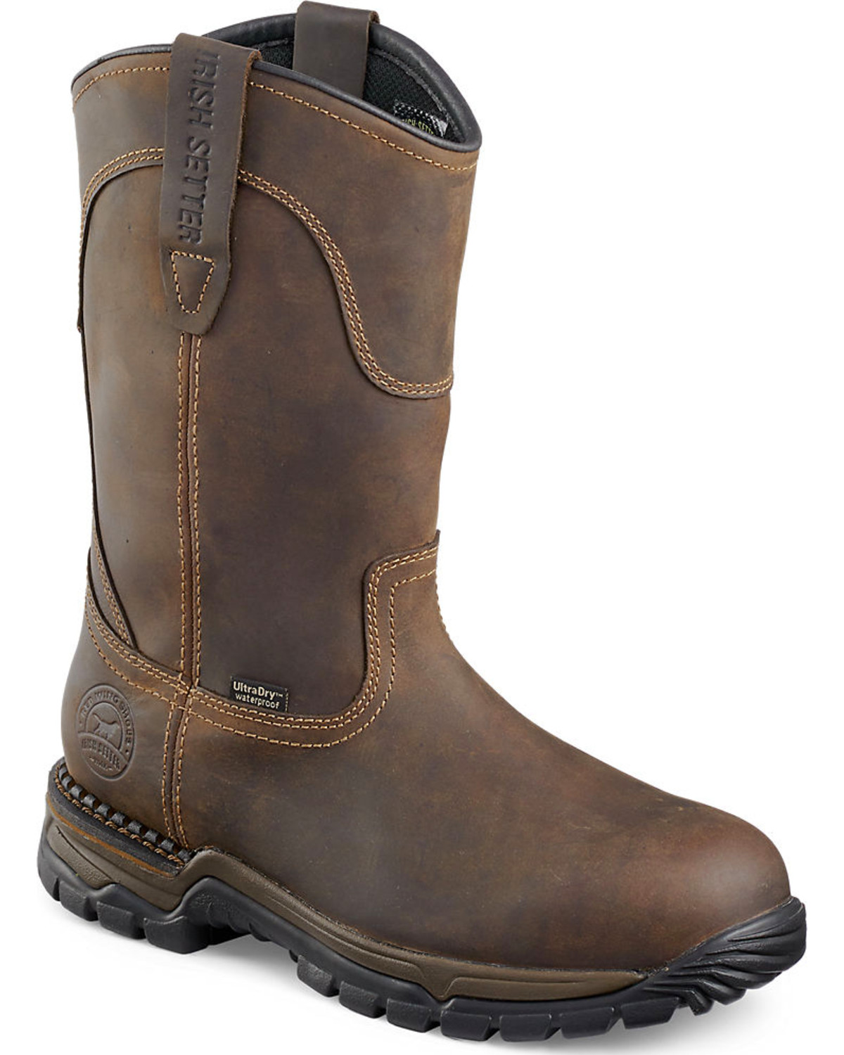 Irish Setter by Red Wing Shoes Men's Two Harbors PullOn Work Boots Steel Toe Boot Barn