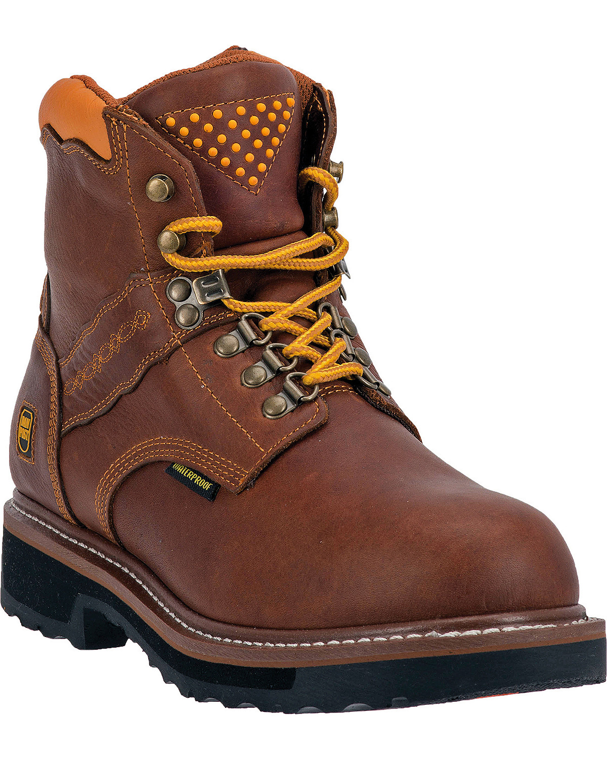 steel toe boots with zipper