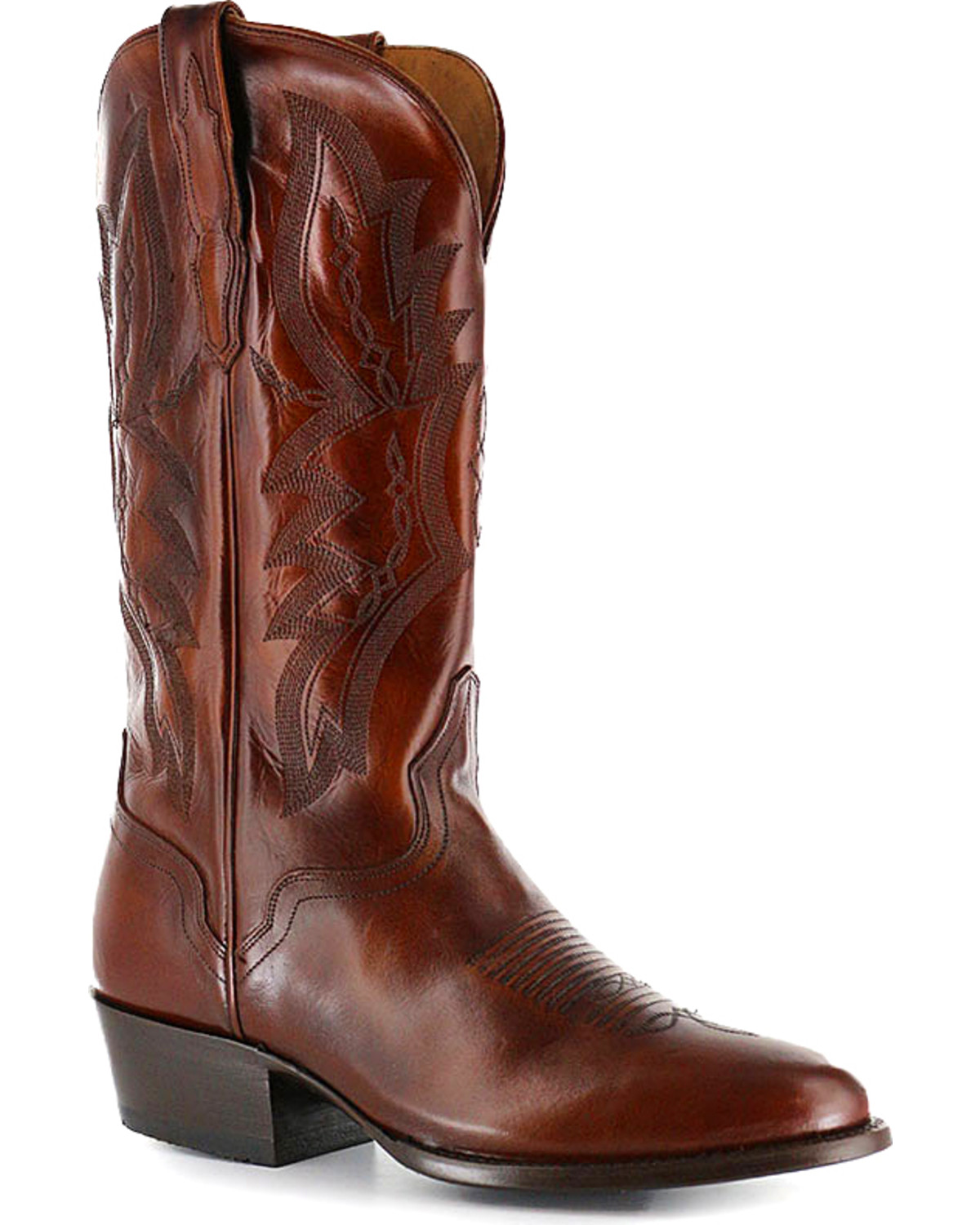 el dorado men's handmade western rattlesnake cowboy boots square toe