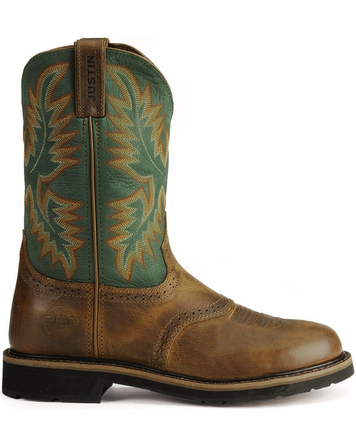 Justin Men's Stampede Collection Western Work Boots Boot Barn