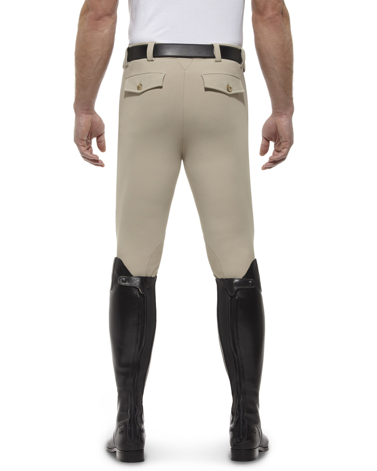 Ariat Men's Olympia Front Zip Knee Pad Riding Breeches Boot Barn