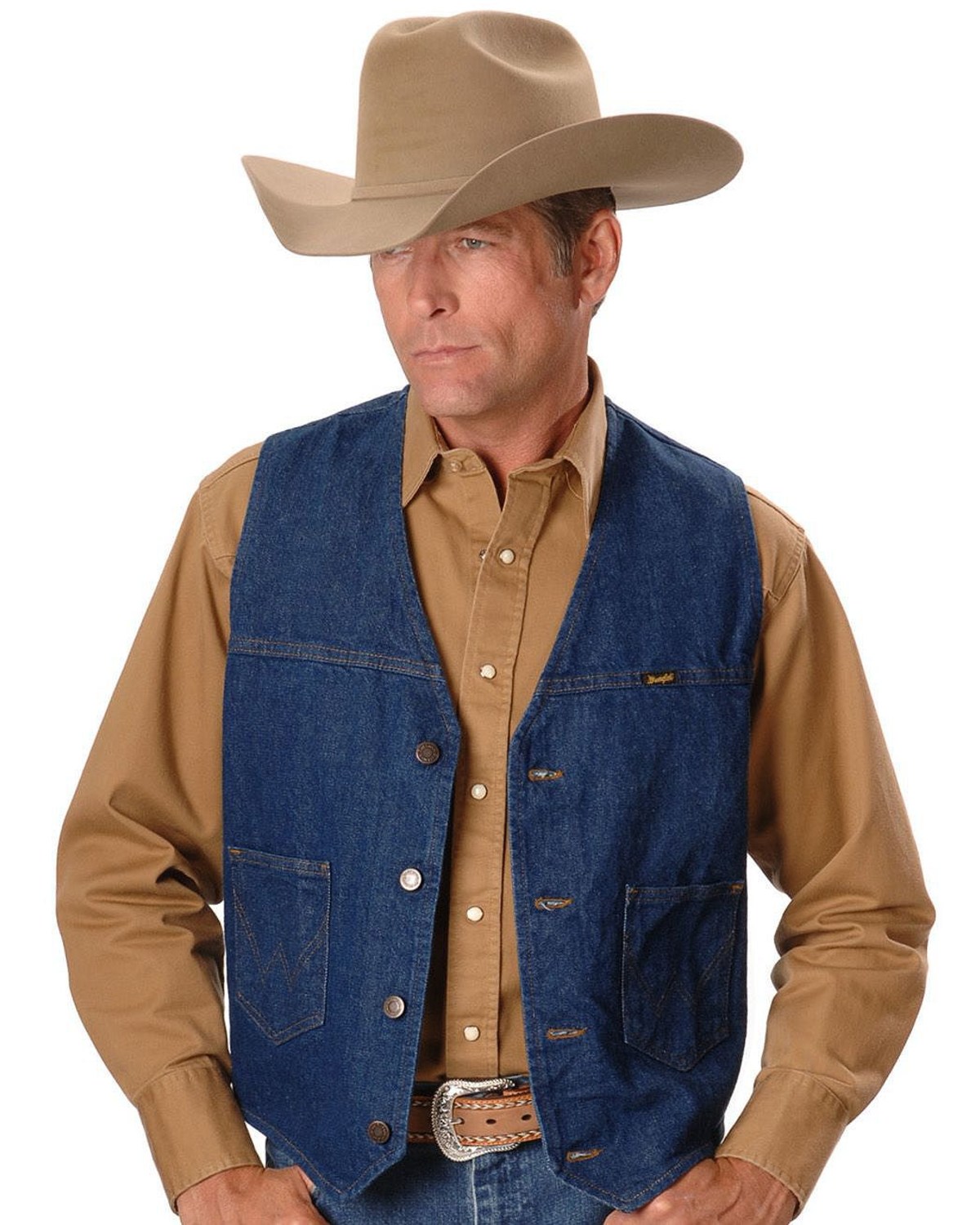 Wrangler Unlined Denim Vest Boot Barn
