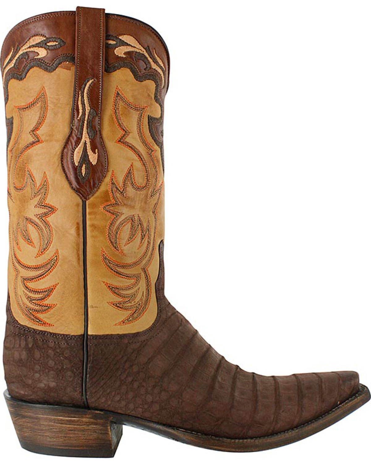 Lucchese Men's Exotic Caiman Western Boots | Boot Barn