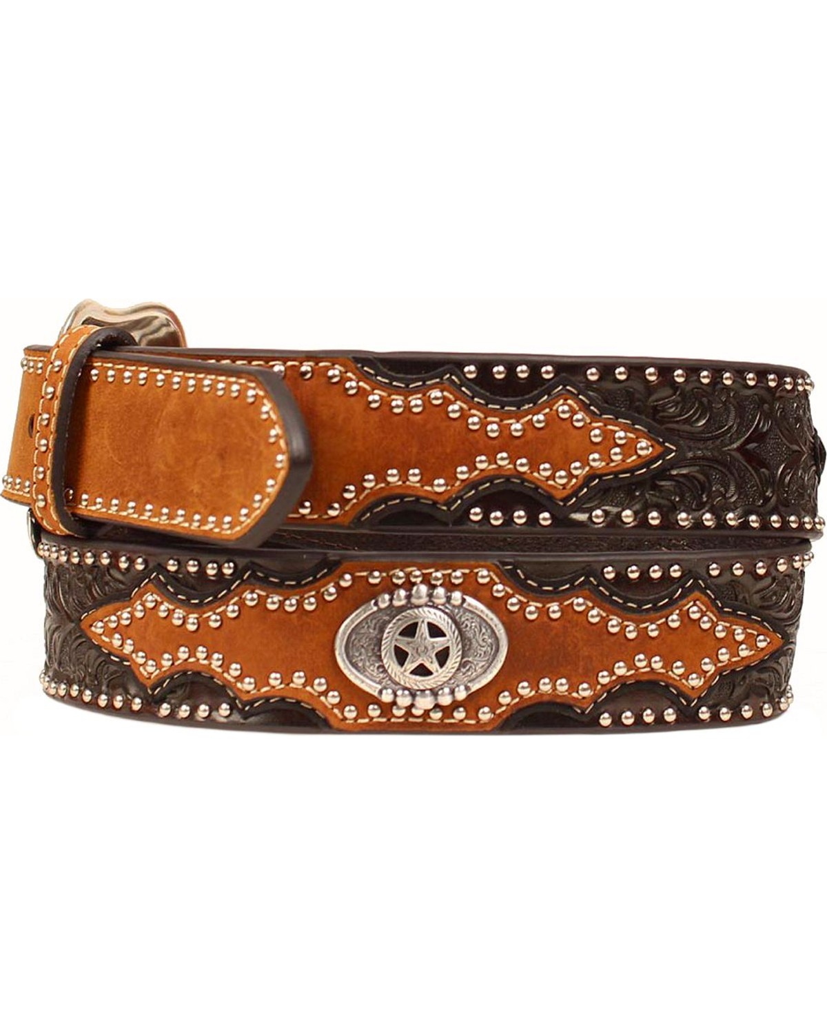 Nocona Men's Ostrich Print Western Belt | Boot Barn