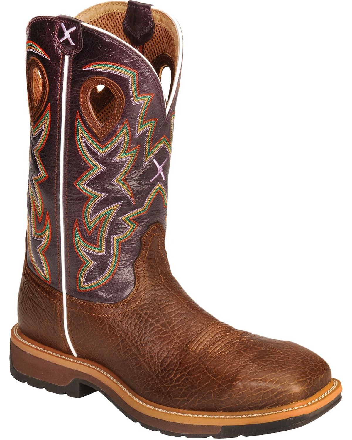 twisted x pull on work boots