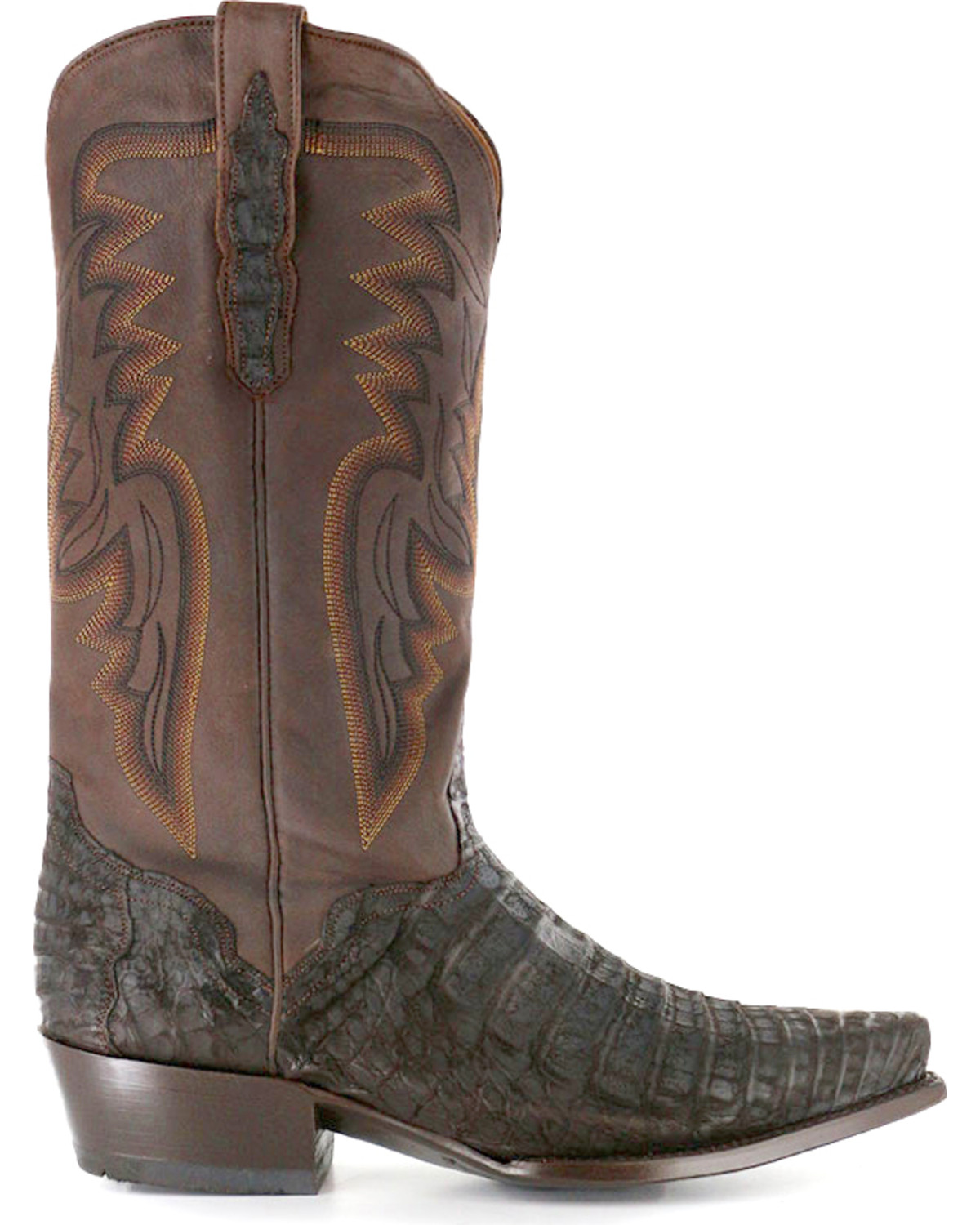 el dorado handmade caiman cowboy boots