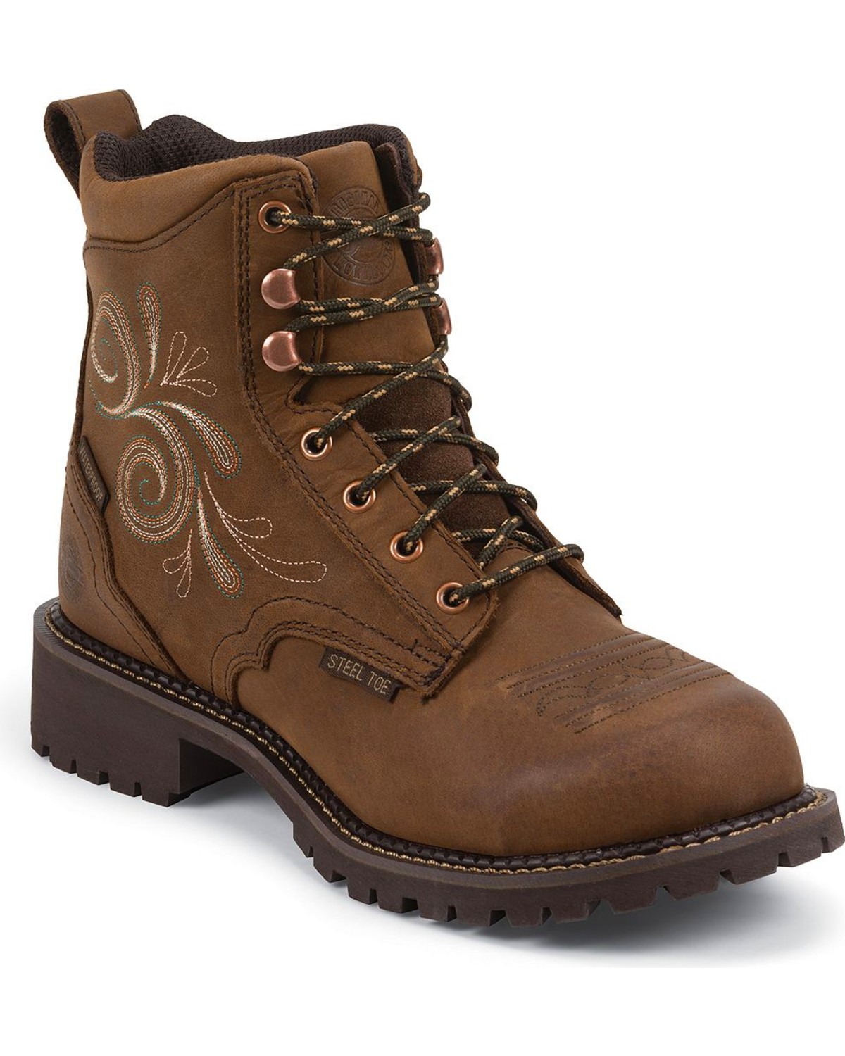 lace up work boots women