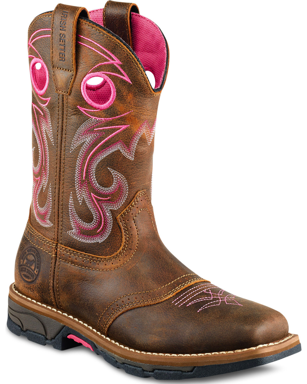 irish setter square toe cowboy boots