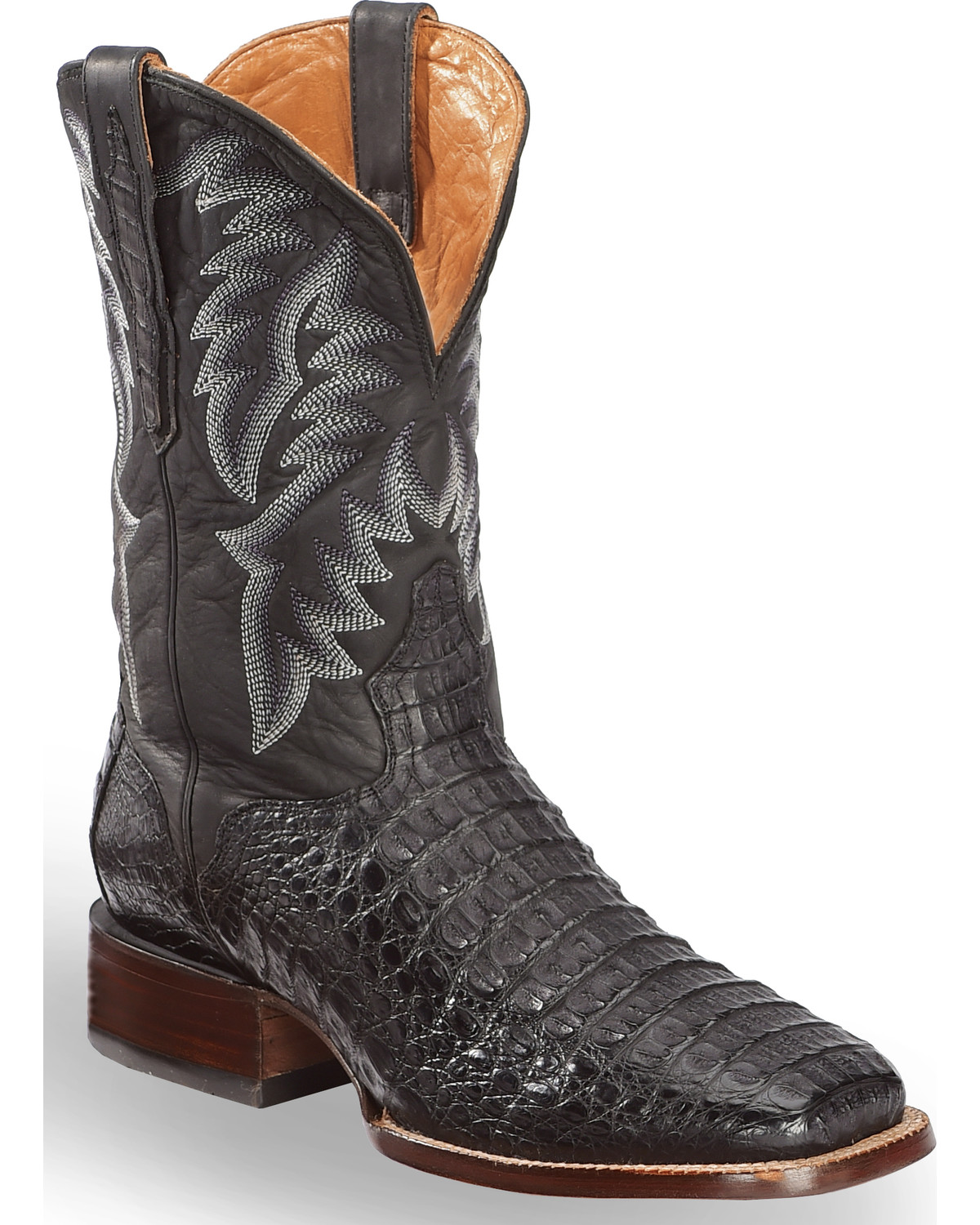 el dorado handmade caiman cowboy boots