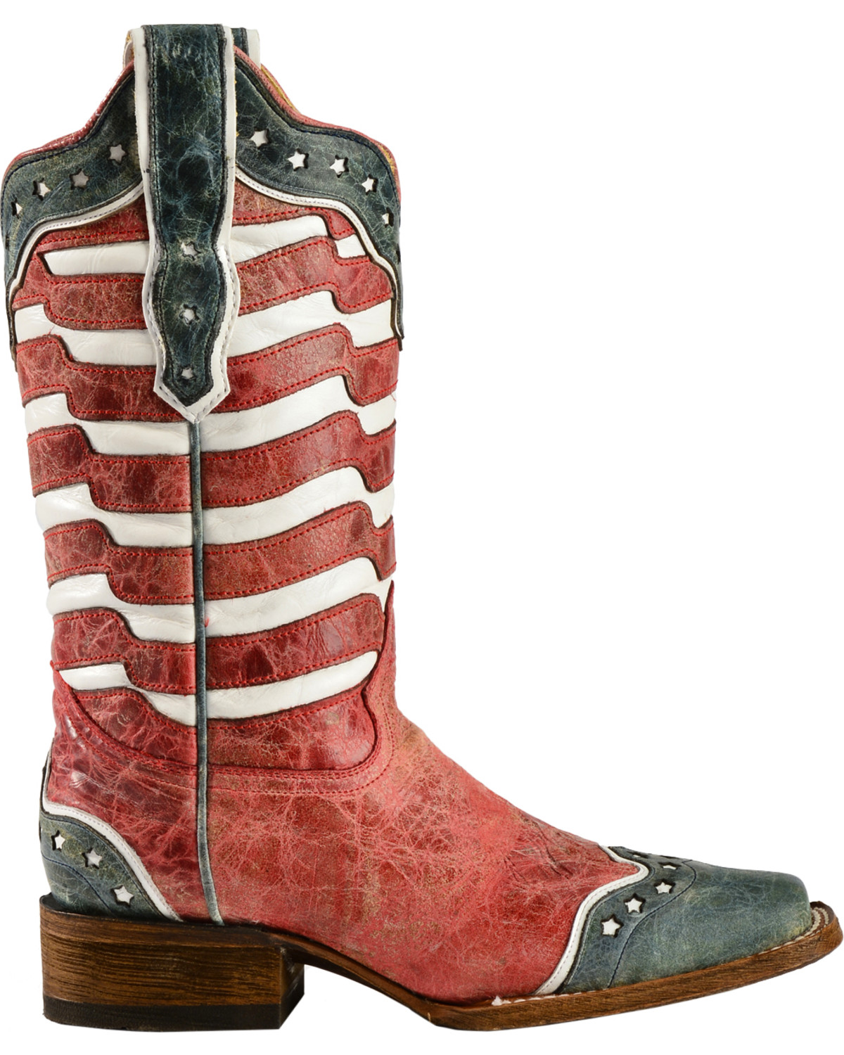 Corral Women&#39;s USA Square Toe Western Boots | Boot Barn