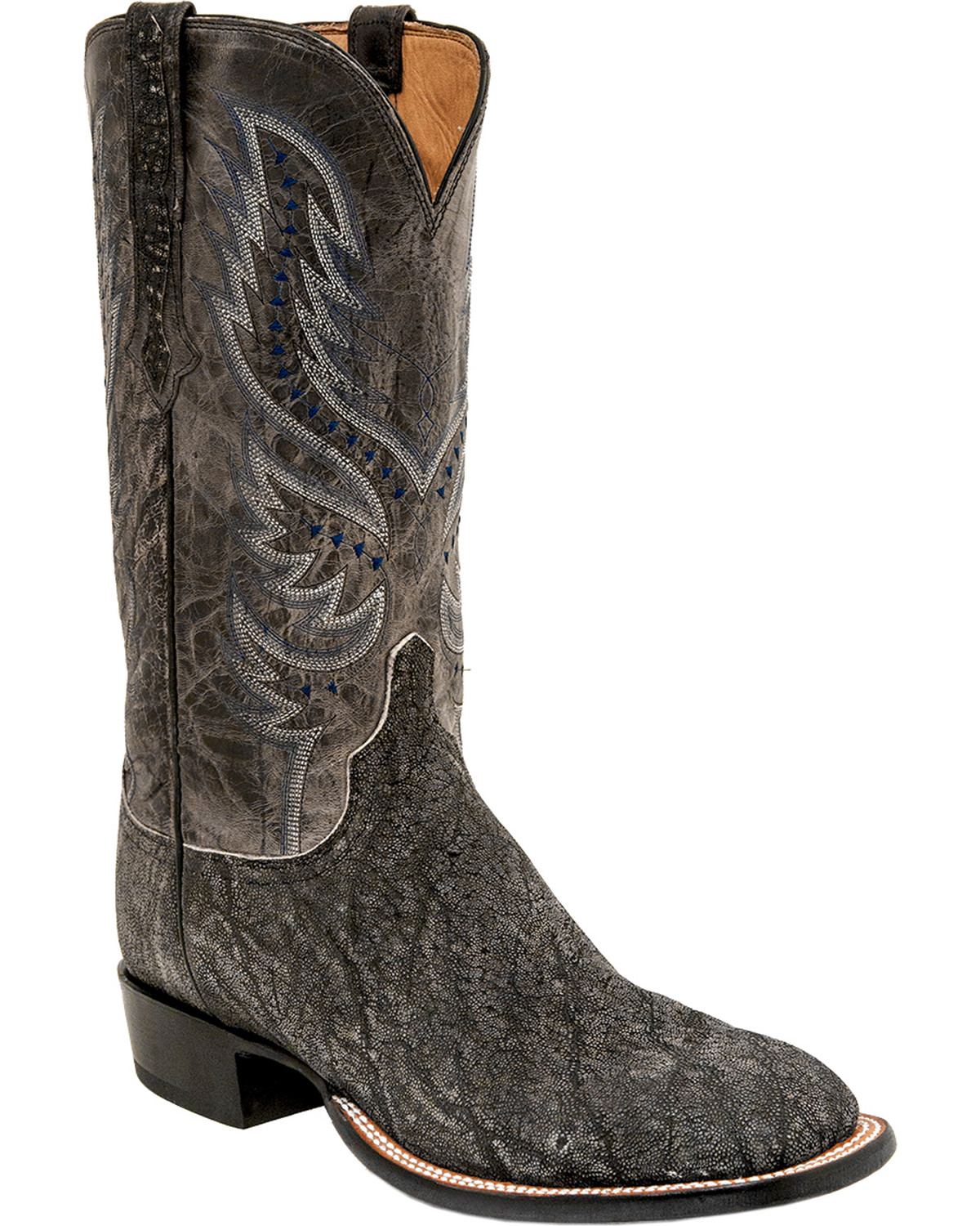 lucchese elephant skin
