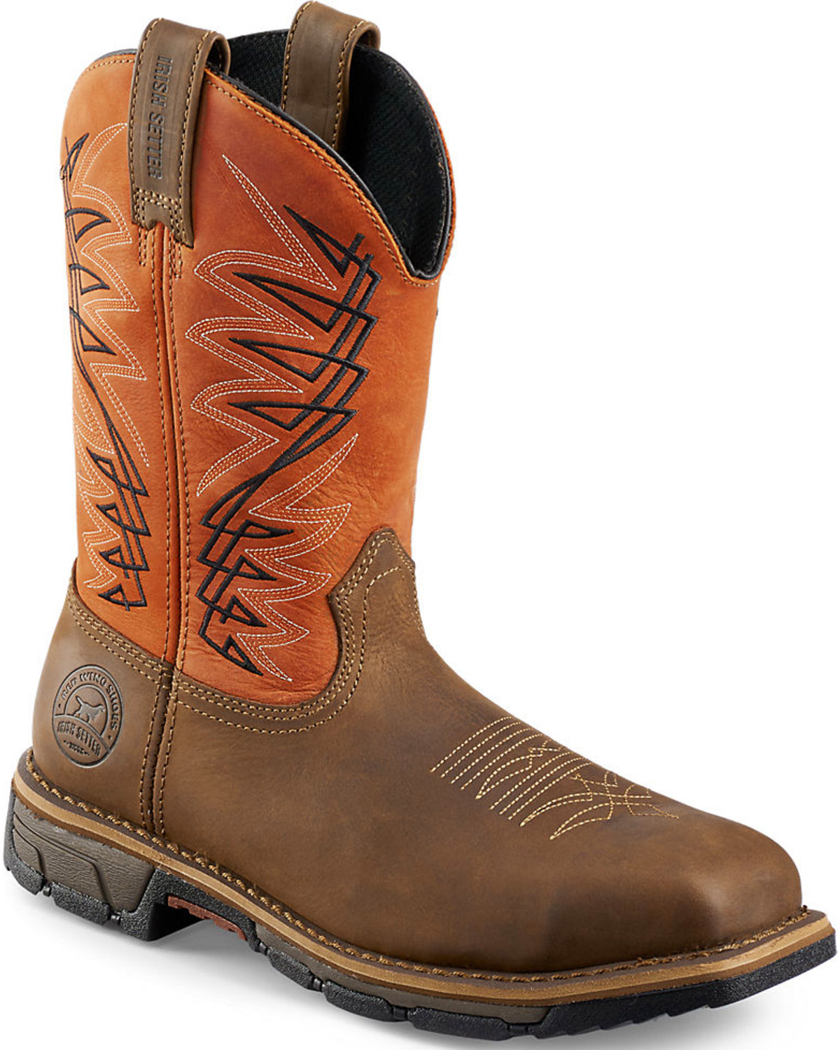 irish setter square toe cowboy boots