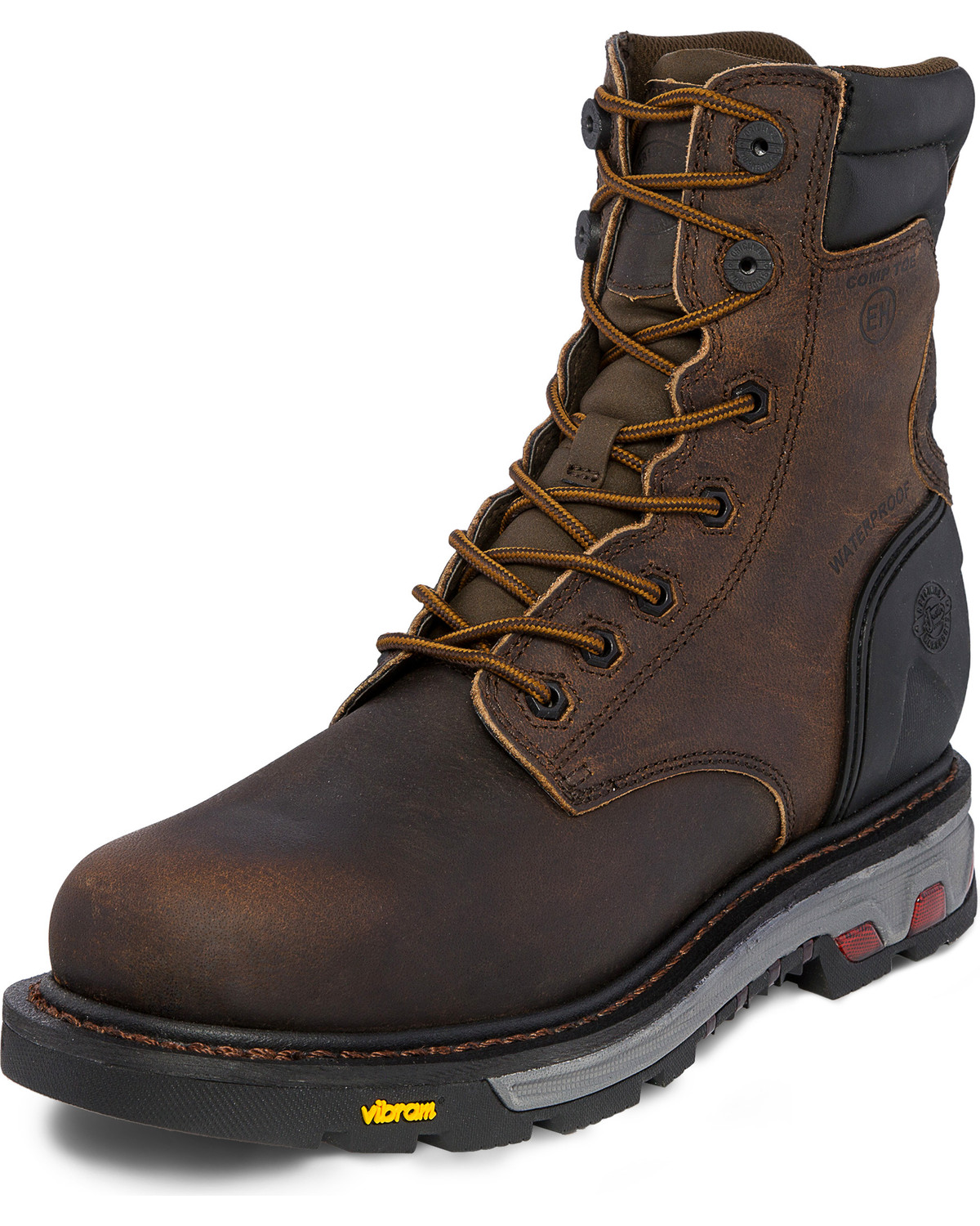 justin composite toe cowboy boots