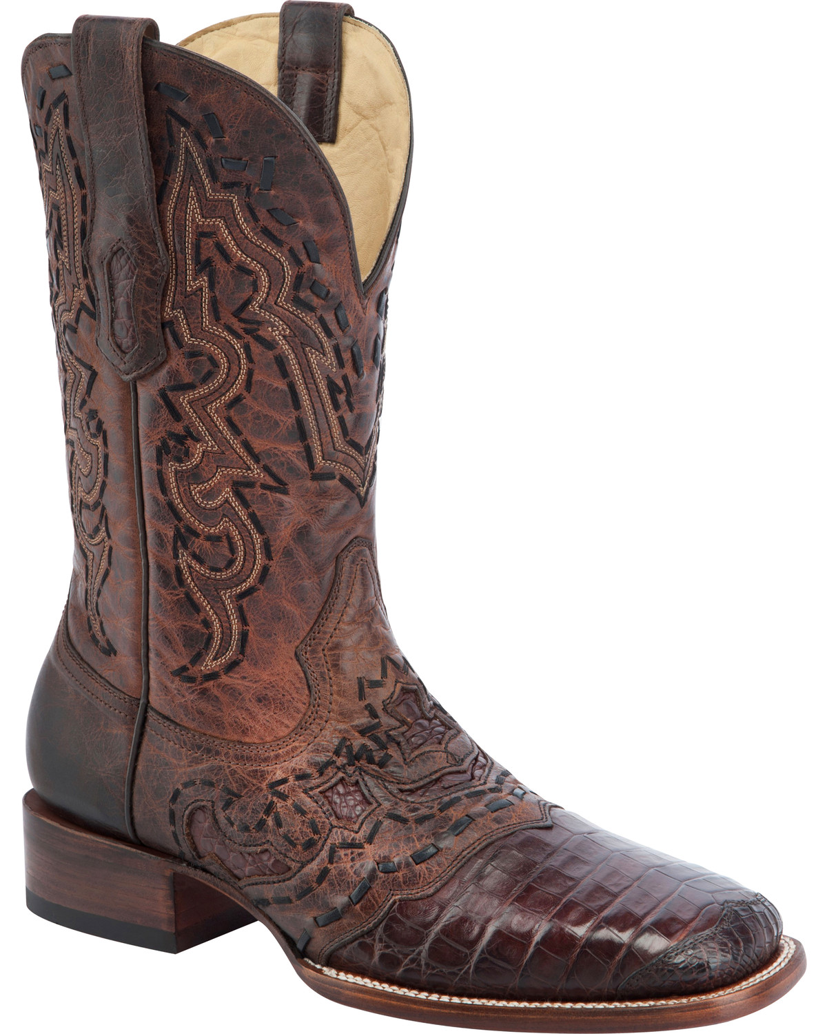 Corral Men's Caiman Vamp Exotic Western Boots | Boot Barn