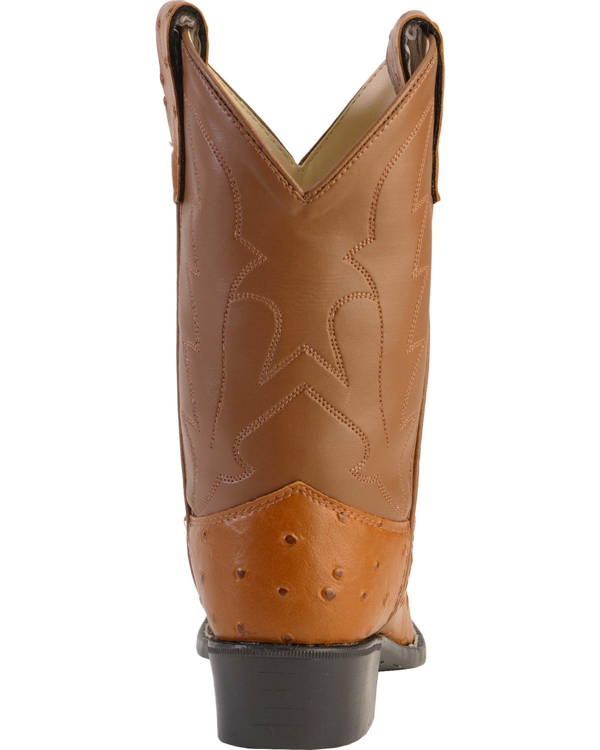 Jama Children's Ostrich Print Western Boots Boot Barn