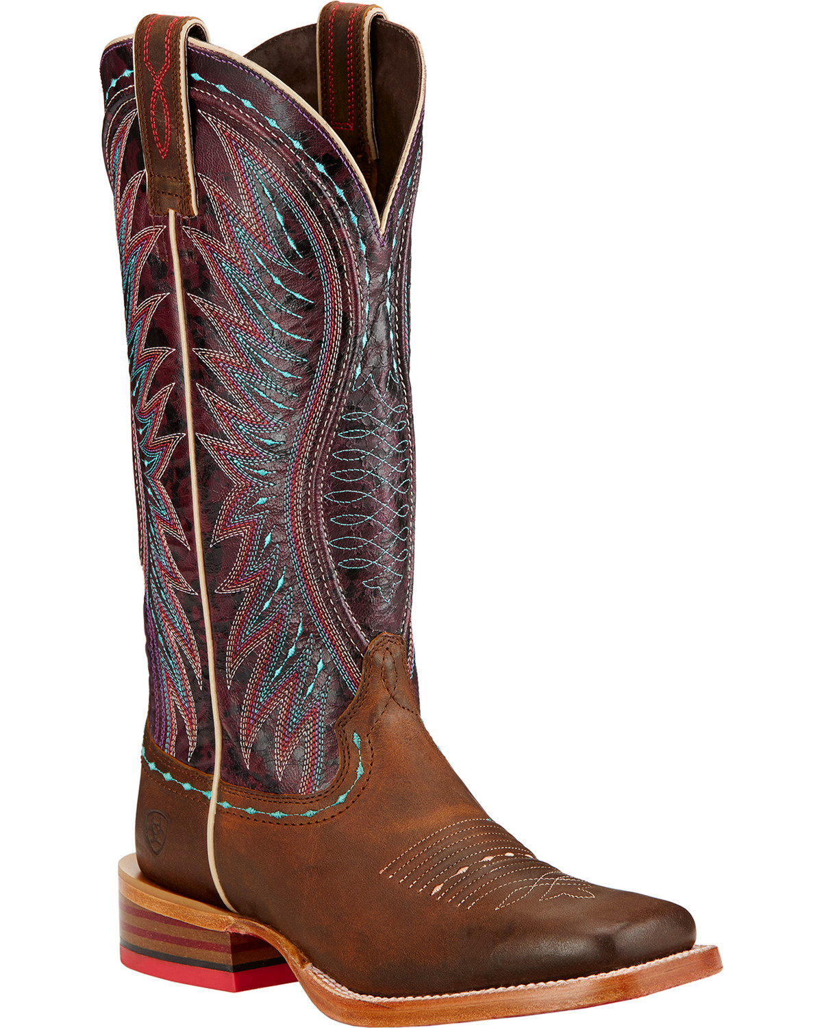 women's wide square toe boots