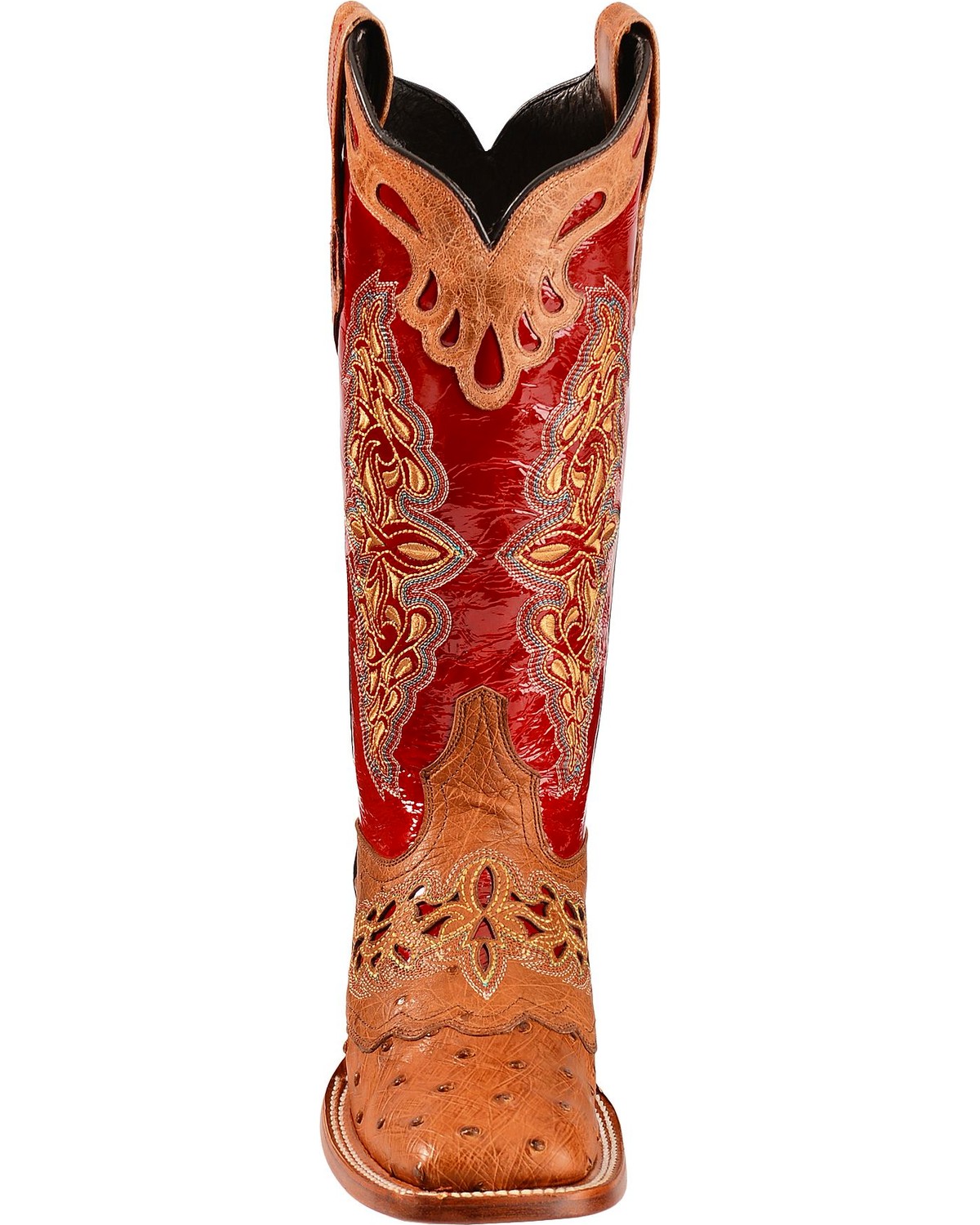 Lucchese Women's Amberlyn Exotic Ostrich Western Boots Boot Barn