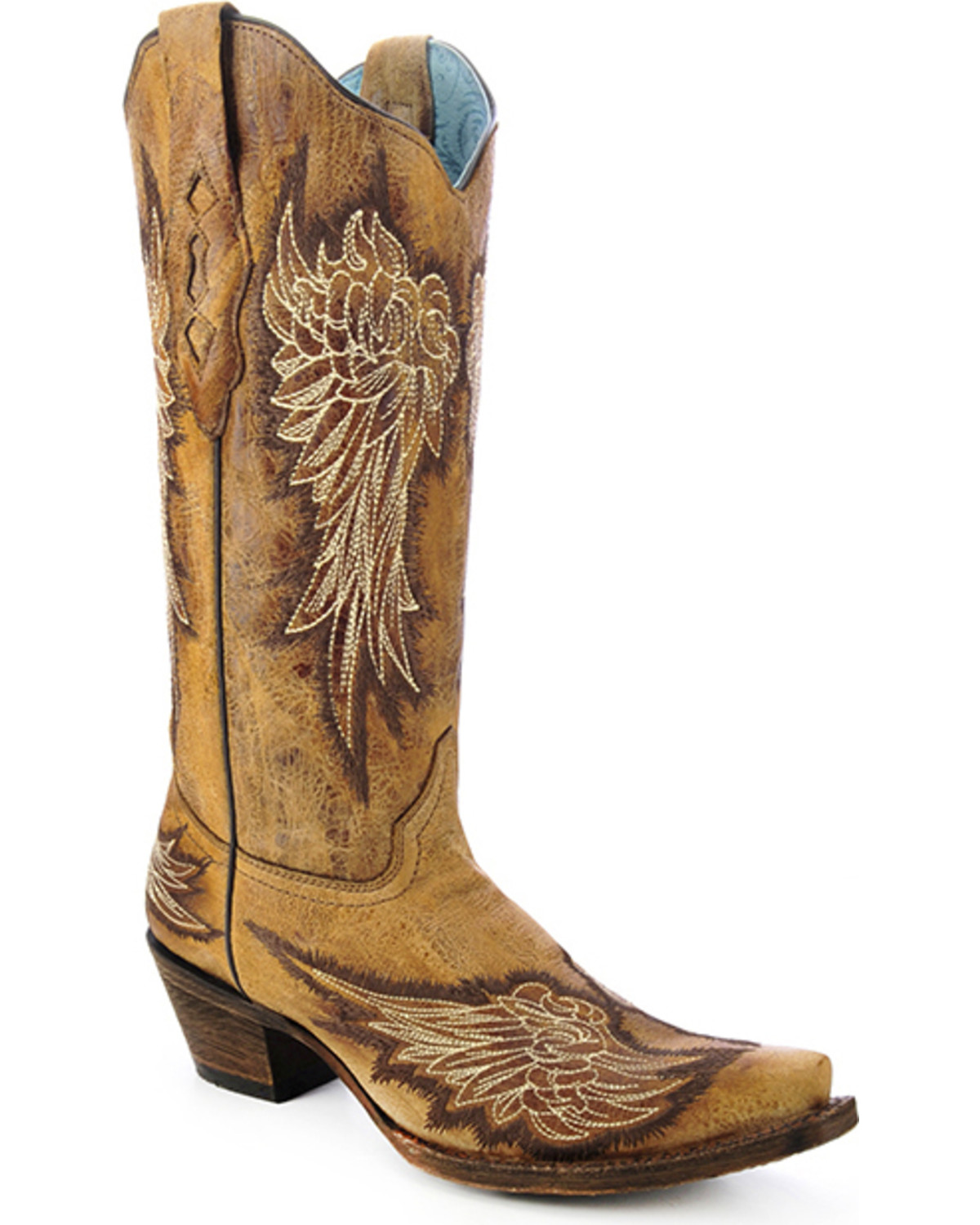 corral boots angel wings