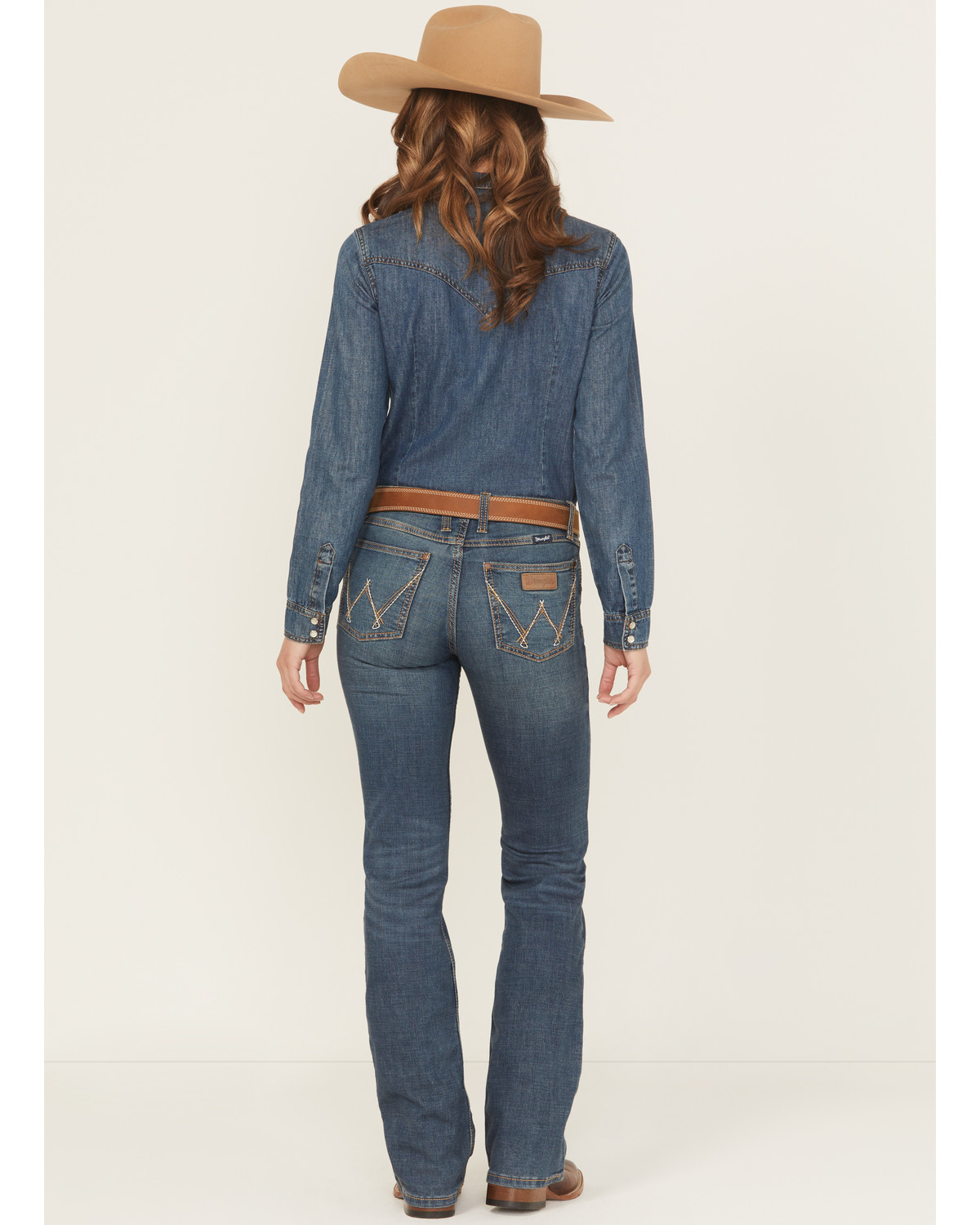 womens black wranglers