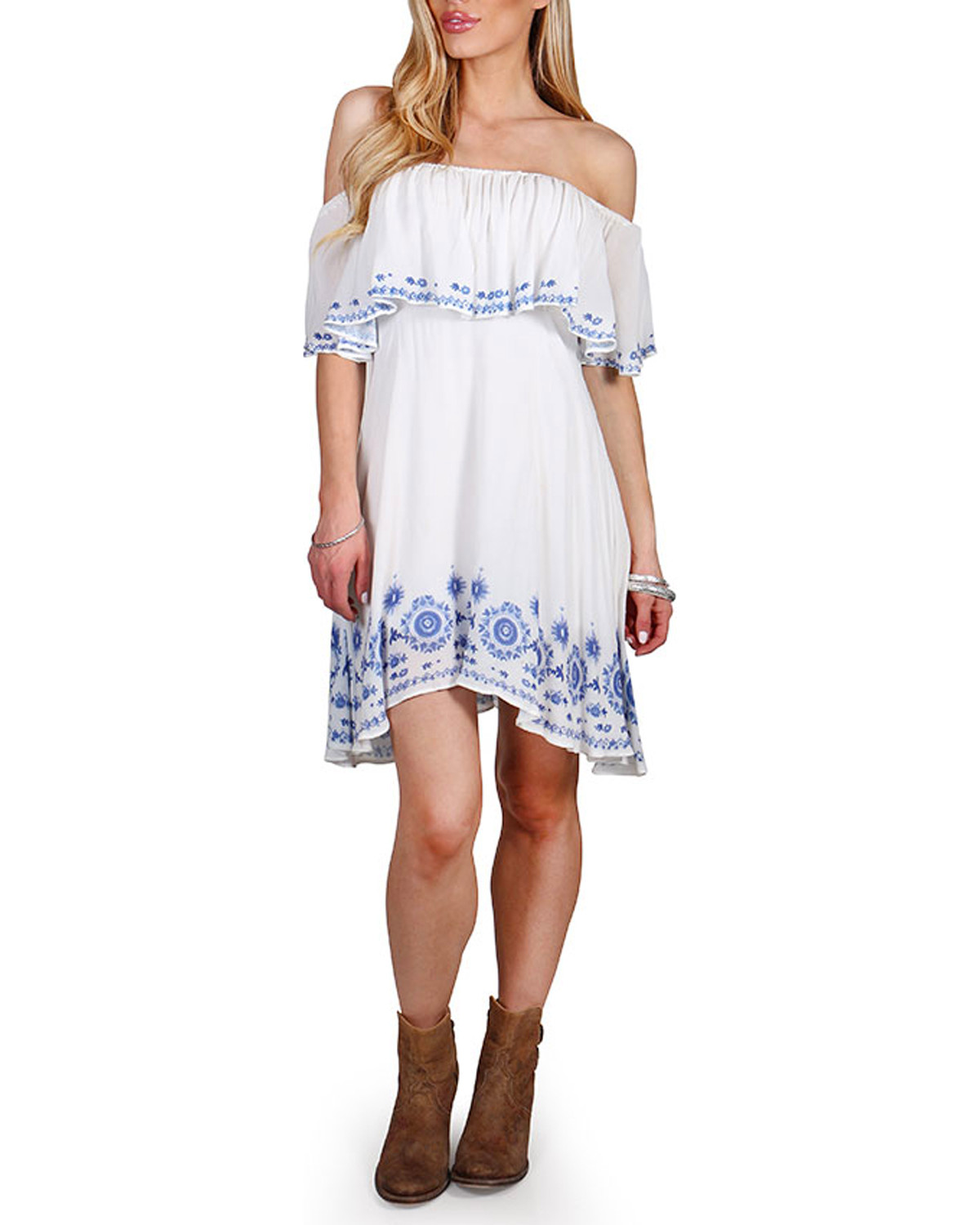 boot barn white dress
