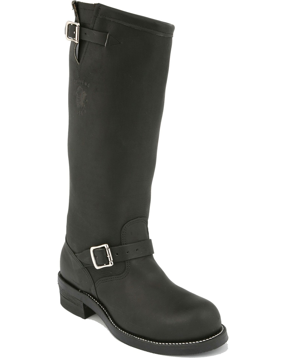 chippewa men's engineer steel toe motorcycle boots