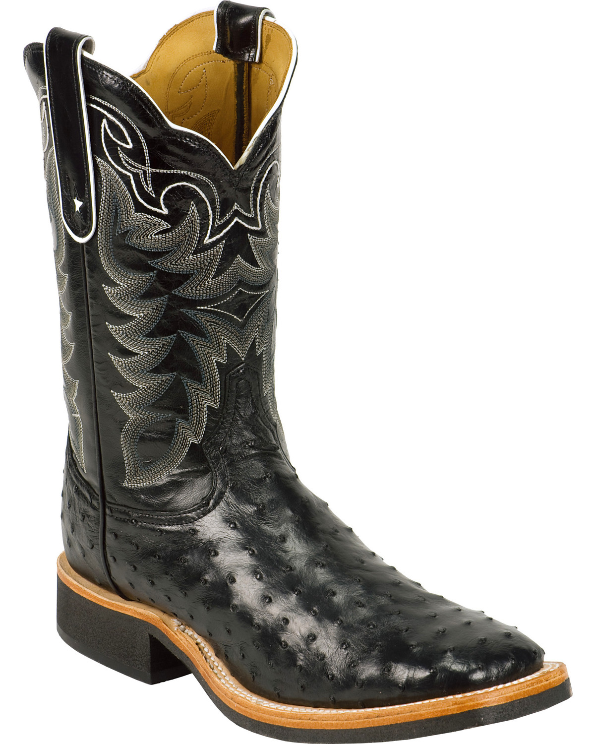 Ostrich boots steel toe 2025