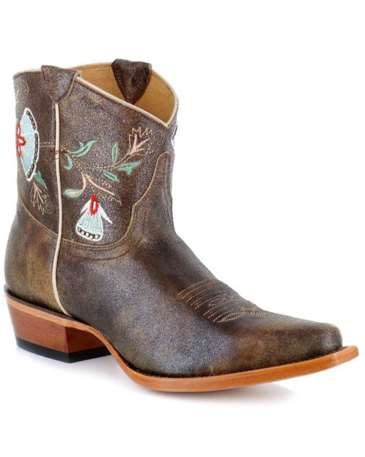 western bootie boots