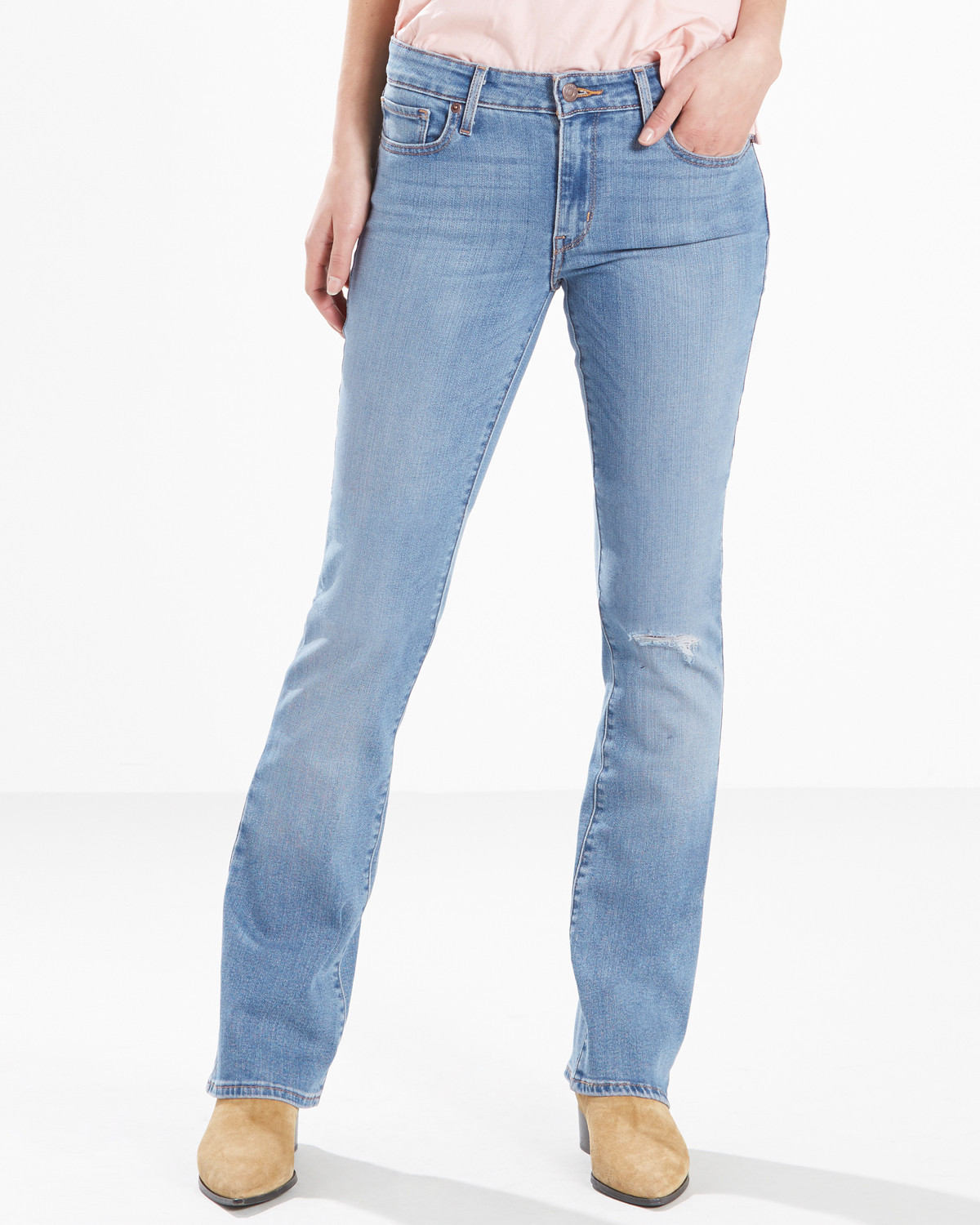 Levi&#39;s Women&#39;s 715 Wash Out Vintage Bootcut Jeans | Boot Barn