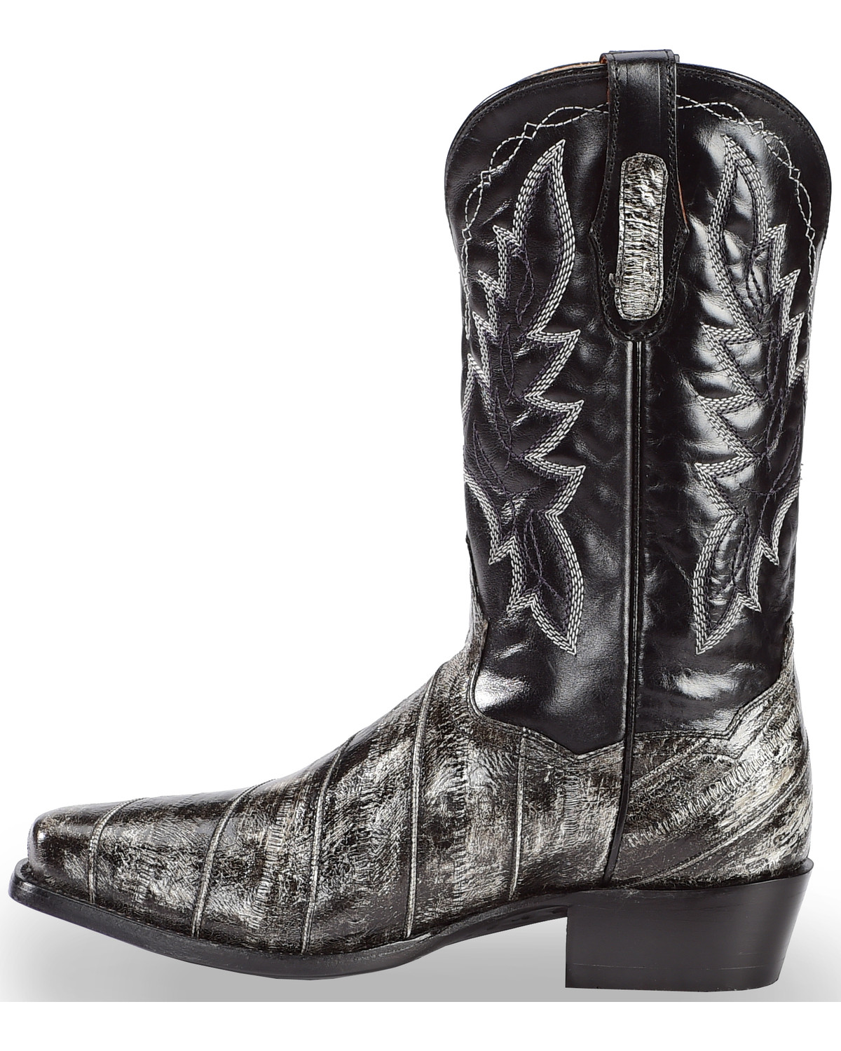 Dan Post Men's Eel Cowboy Boots Square Toe Boot Barn