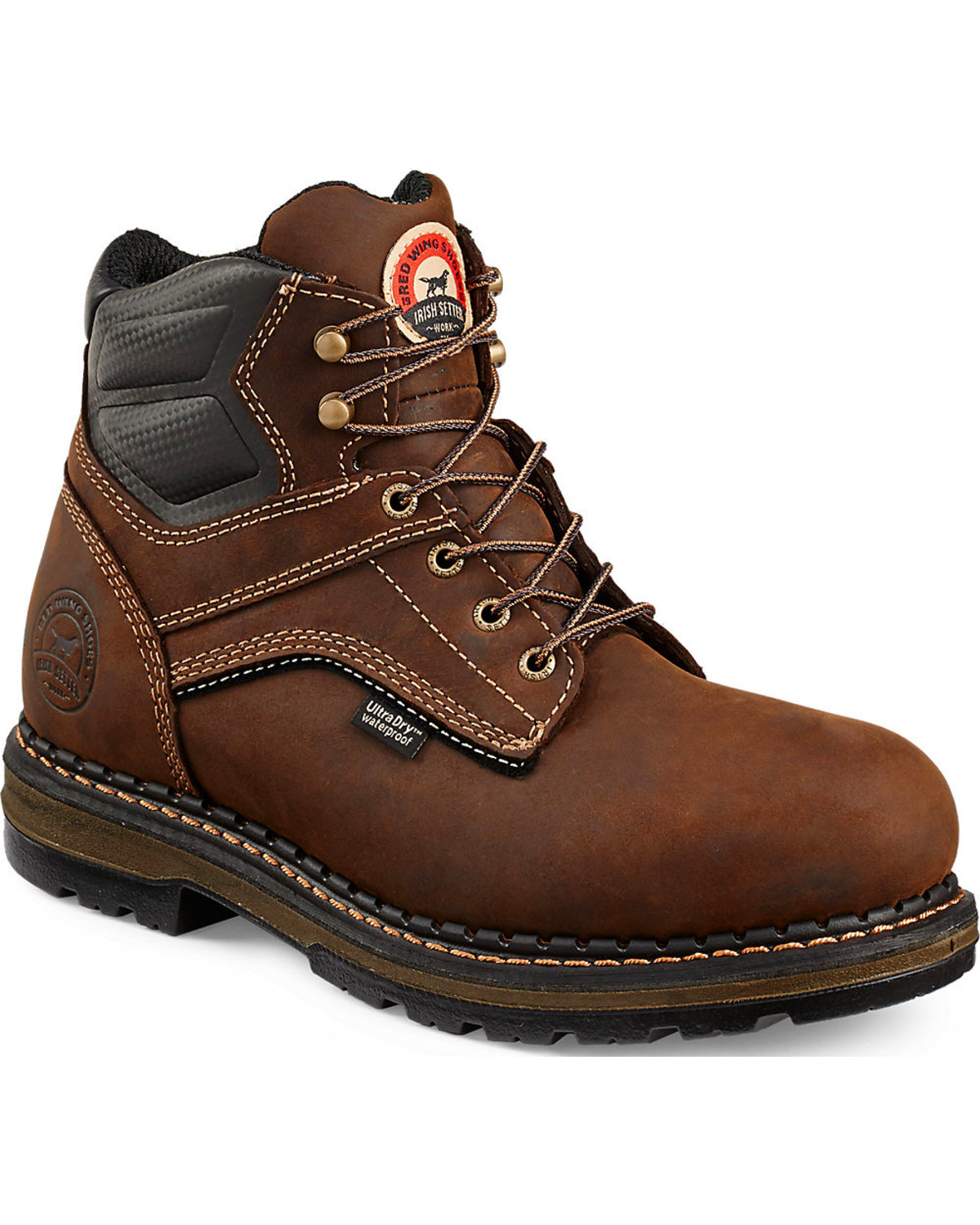 red wing mens lace up boots