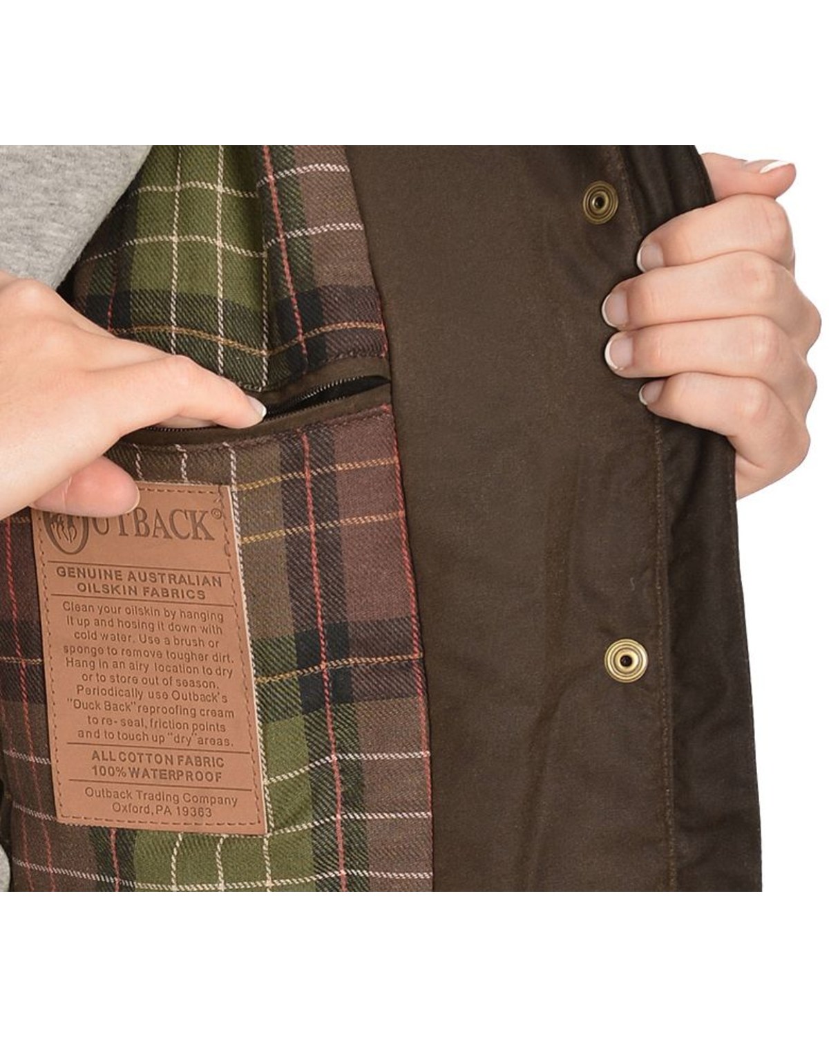 Outback Trading Women's Oilskin Sheila's Delight Jacket Boot Barn