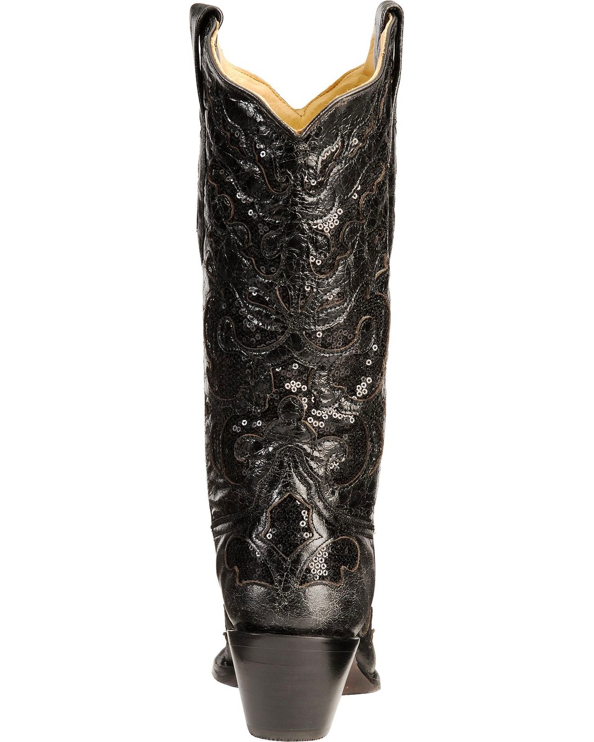 corral women's sequins inlay western boots