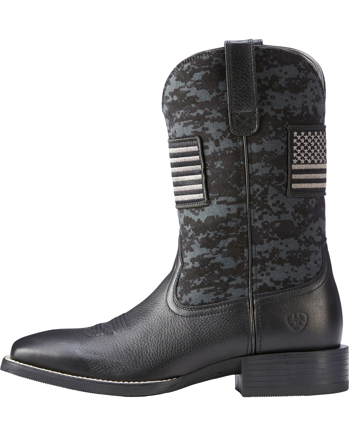 all black ariat boots