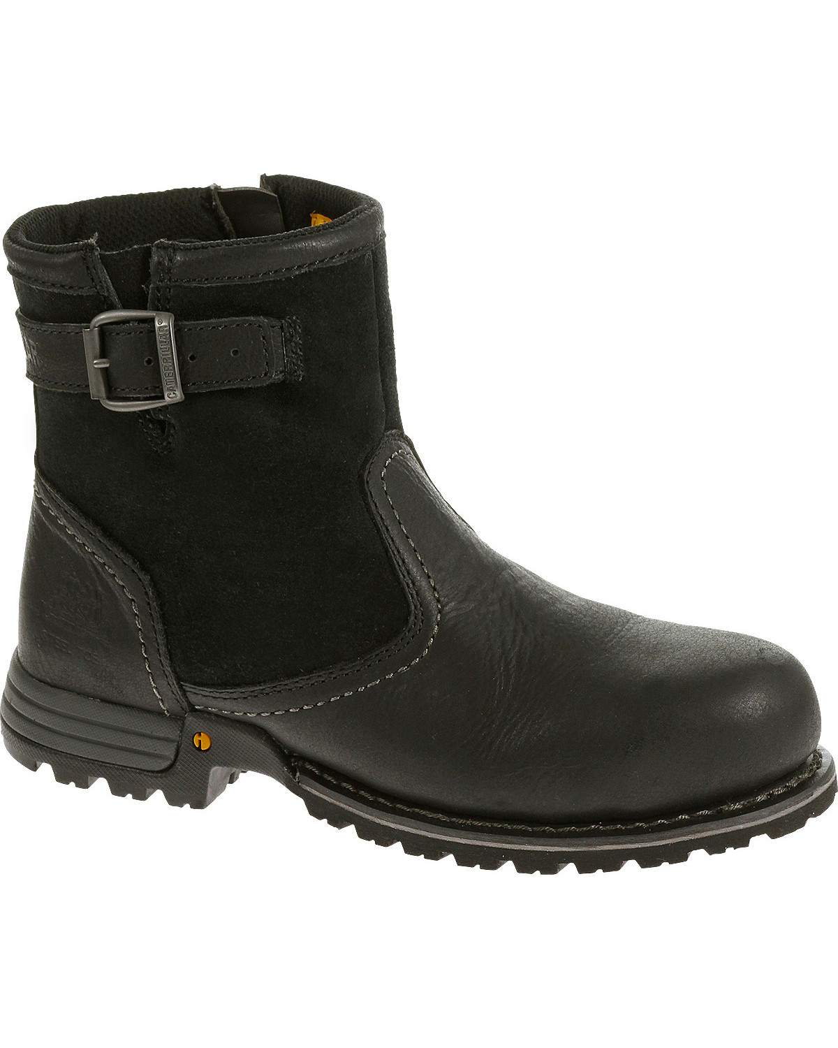 Caterpillar Women's Black Jace Waterproof Work Boots Steel Toe Boot Barn