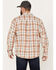 Image #4 - Brothers and Sons Men's Casual Plaid Long Sleeve Button-Down Western Shirt, Suntan, hi-res