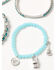 Image #3 - Lainey Wilson Women's Heart Like A Truck Beaded Bracelet, Silver, hi-res