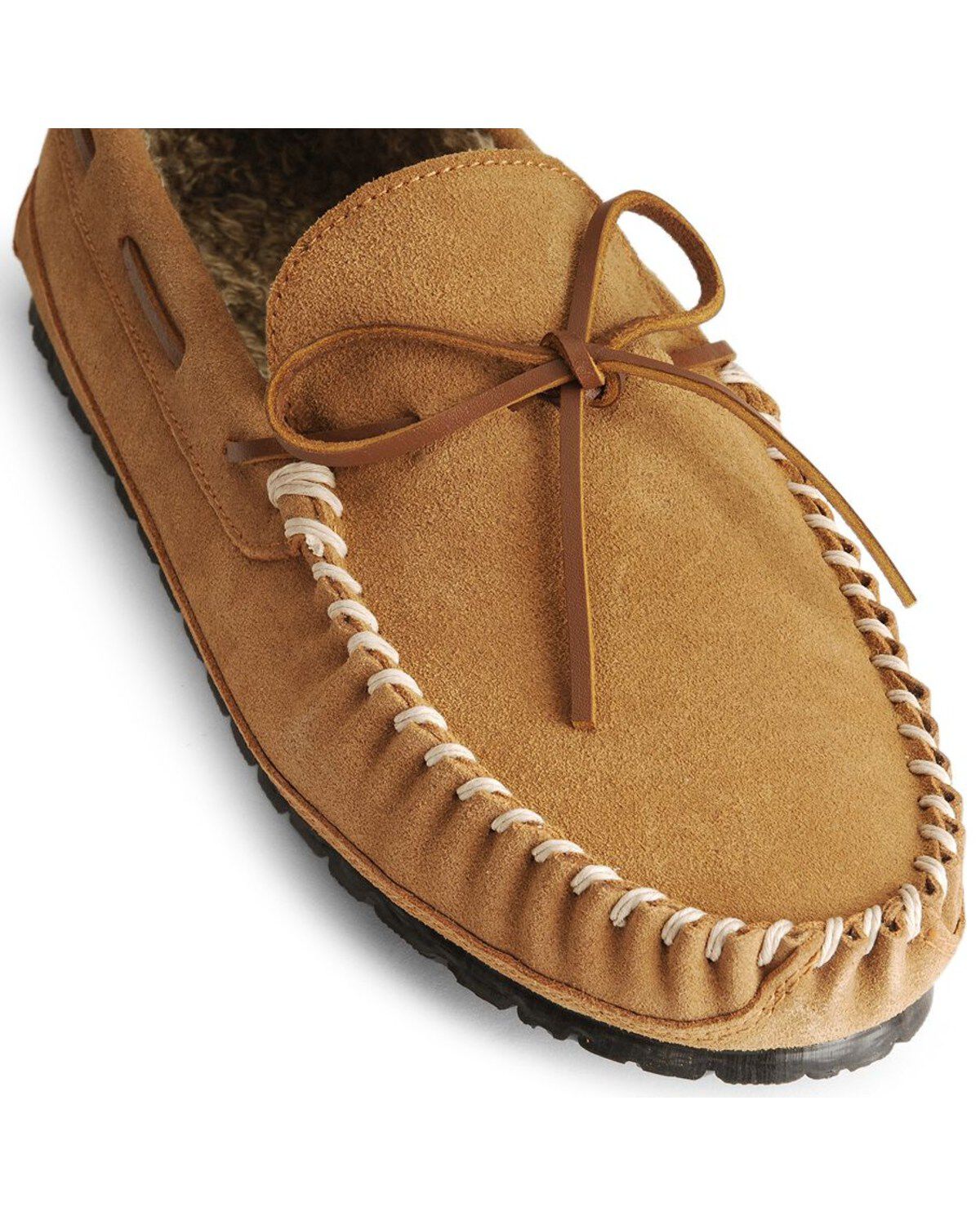 Image #2 - Minnetonka Men's Casey Slipper Moccasins - Moc Toe, , hi-res