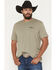 Image #2 - Hooey Men's County Clubbin' Short Sleeve Graphic T-Shirt, Green, hi-res