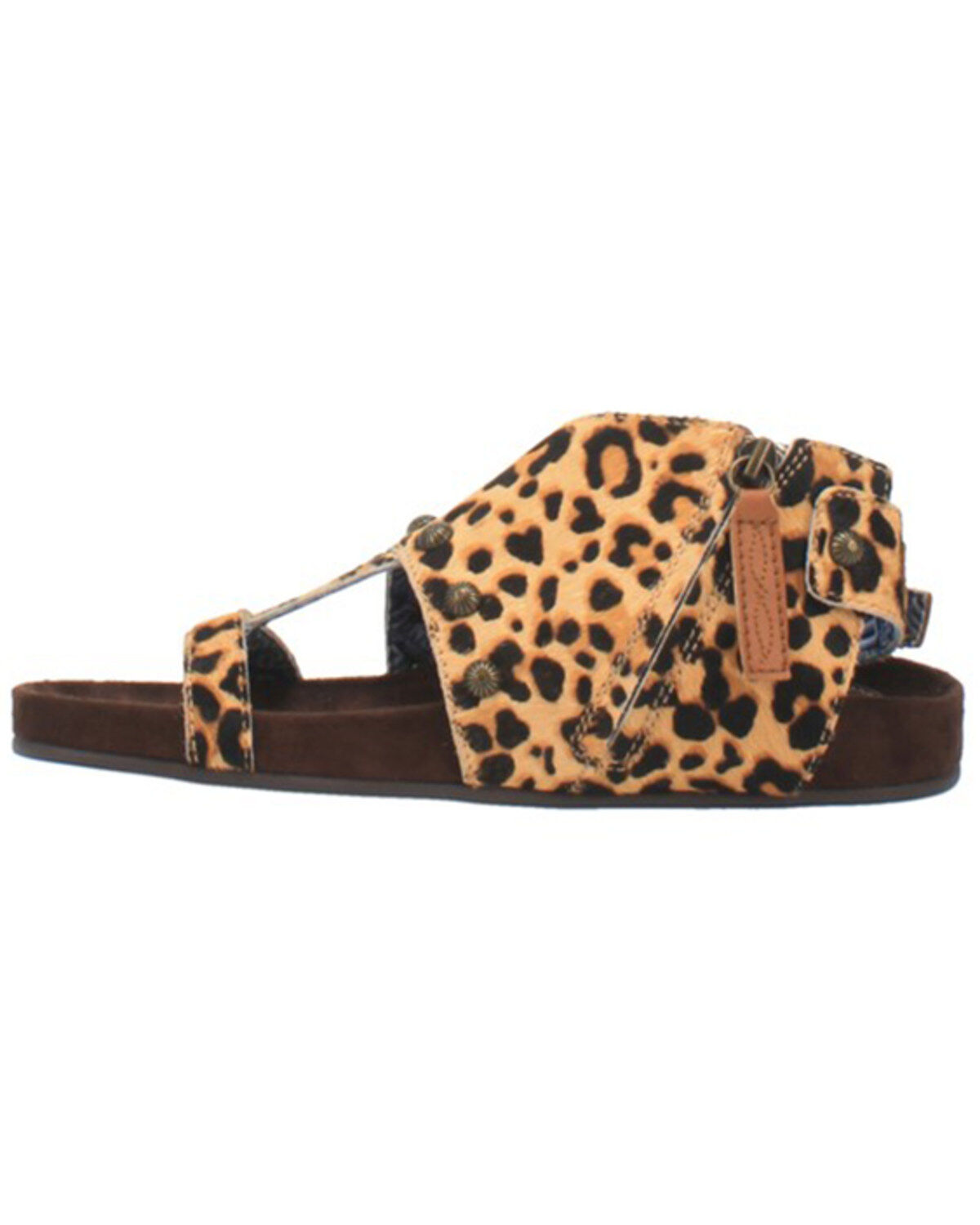 Image #3 - Dingo Women's Sage Brush Leopard Print Boho Sandals, Leopard, hi-res