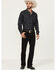Image #1 - Cody James Black 1978® Men's Lawson Wash Dexter Slim Bootcut Stretch Denim Jeans, Black, hi-res