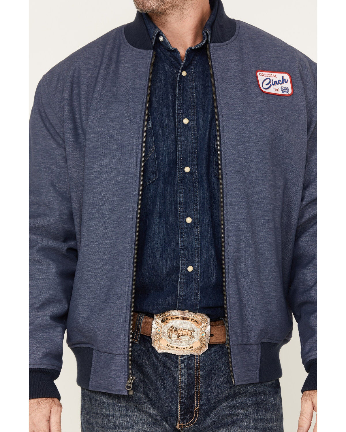 Image #3 - Cinch Men's Bomber Bonded Jacket, , hi-res