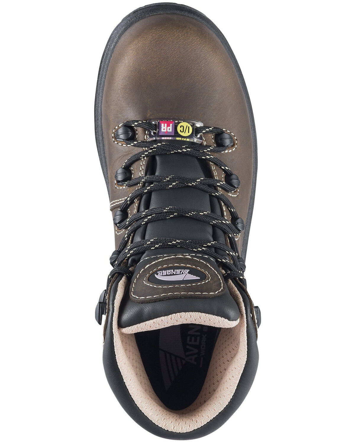 Image #6 - Avenger Women's Framer Waterproof Hiker Boots - Composite Toe, Brown, hi-res
