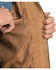 Scully Men's Boar Suede Fringe Jacket, Bourbon, hi-res