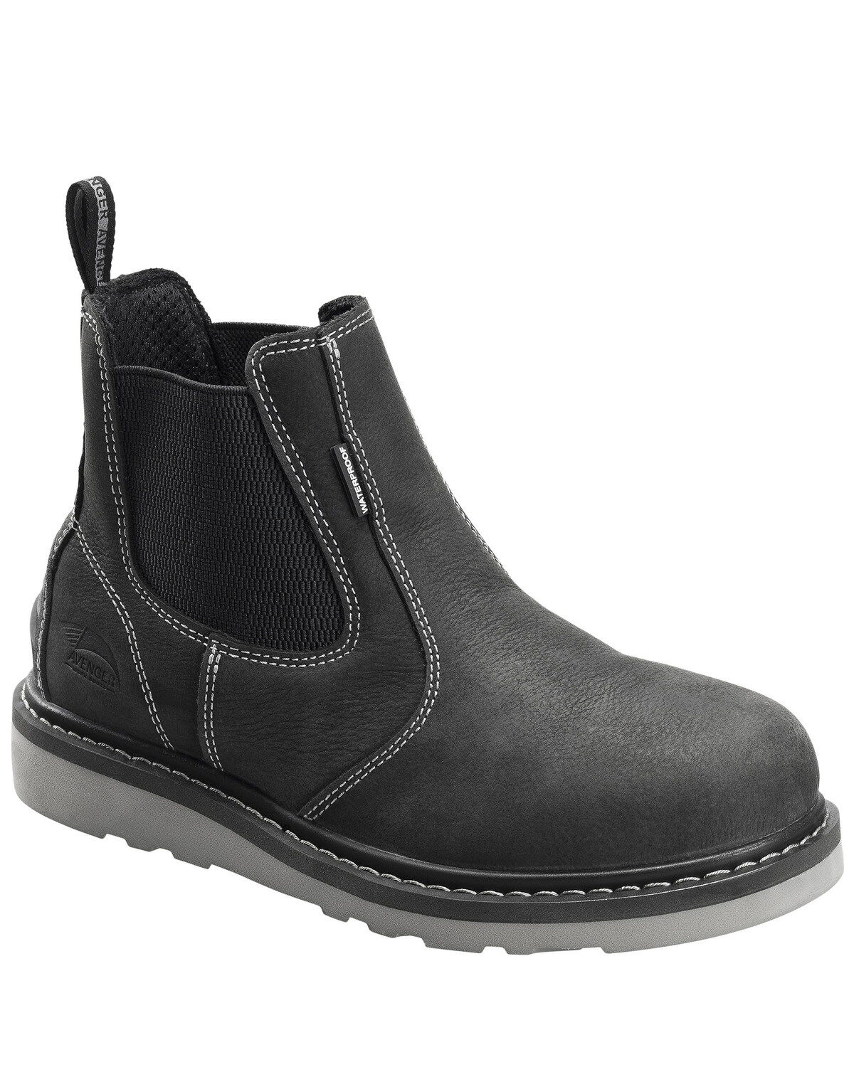 Avenger Men´s Waterproof Wedge Work Boots - SoftToe